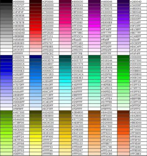 Busca por nombre o código de color .